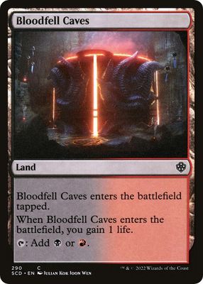 Bloodfell Caves - Starter Commander Decks (SCD) Starter Commander Decks (Español)
