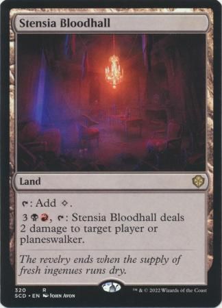 Stensia Bloodhall 320 Starter Commander Decks 2022 (Español)