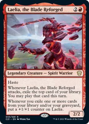 Laelia, the Blade Reforged 053 Commander 2021 Singles