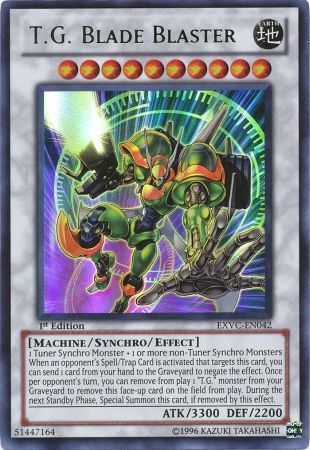 T.G. Blade Blaster - EXVC-EN042 - Ultra Rare 1st Edition Extreme Victory 1st Edition Singles (Espanol)