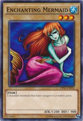 Enchanting Mermaid - OP03-EN014 - Common OTS Tournament Pack 3 (OP03) (Espanol)