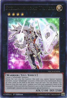 Stellarknight Triverr - NECH-EN054 - Ultra Rare 1st Edition The New Challengers (NECH) 1st Edition Singles