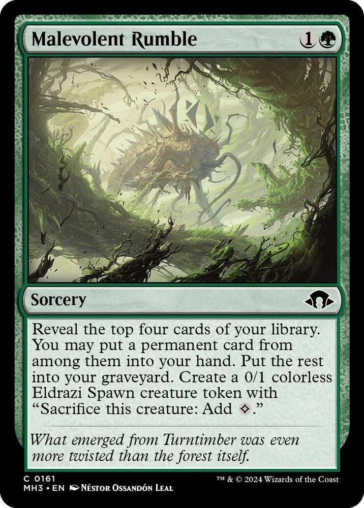 Malevolent Rumble - Modern Horizons 3 (MH3) Modern Horizons 3