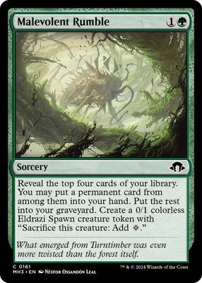 Malevolent Rumble - Modern Horizons 3 (MH3) Modern Horizons 3
