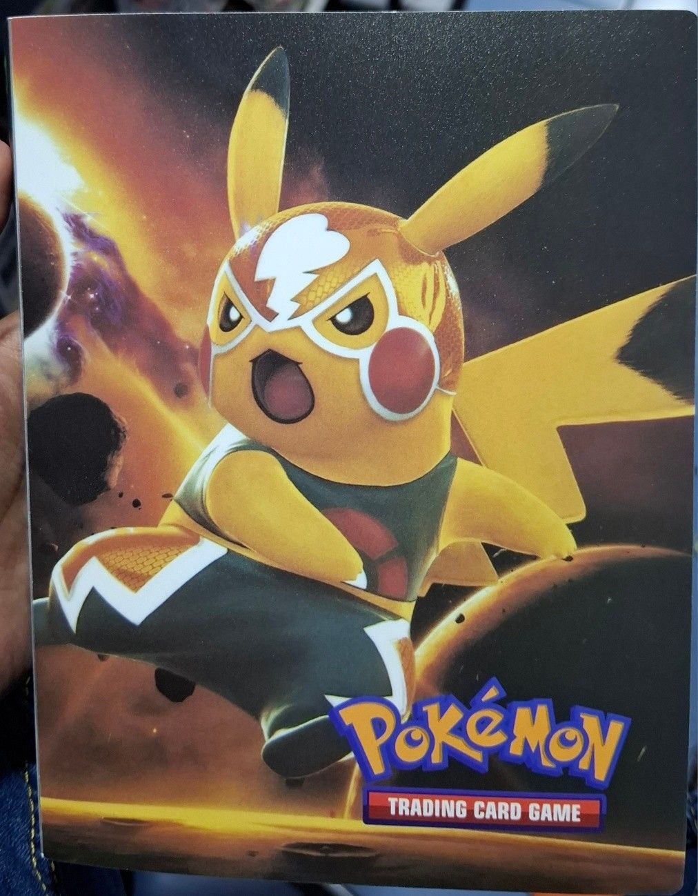 SJ3 Folder para Cartas Pikachu Libre para 100 Cartas