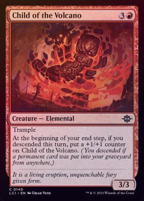 Child of the Volcano 0140 - Foil The Lost Caverns of Ixalan Foil Singles