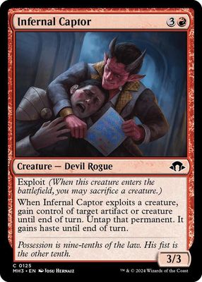 Infernal Captor - Modern Horizons 3 (MH3) Modern Horizons 3 -Foil-