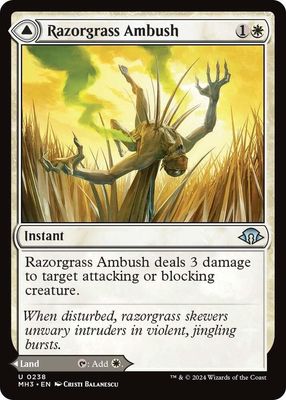 Razorgrass Ambush - Modern Horizons 3 (MH3) Modern Horizons 3-Foil