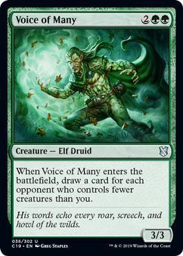 Voice of Many 036/302 Commander 2019 Singles