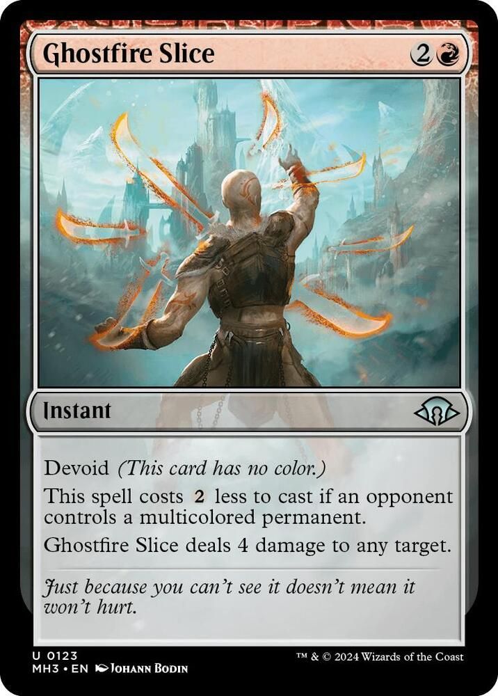 Ghostfire Slice - Modern Horizons 3 (MH3) Modern Horizons 3