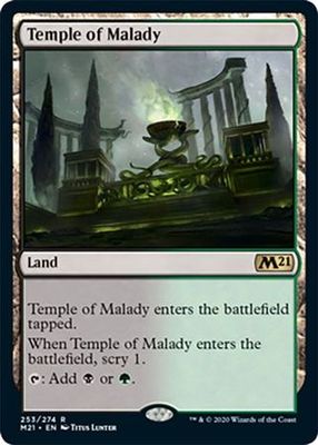 Temple of Malady 253/274 Magic 2021 (M21) Singles