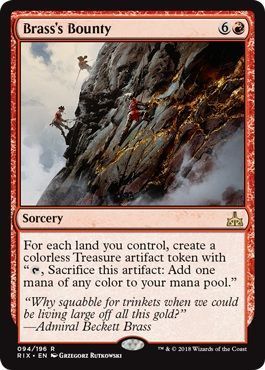 Brass&#39;s Bounty 094/196 Rivals of Ixalan Singles