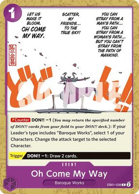 Oh Come My Way - Extra Booster: Memorial Collection (EB-01) Extra Booster: Memorial Collection