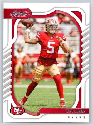 2022 Panini Absolute #59 Trey Lance