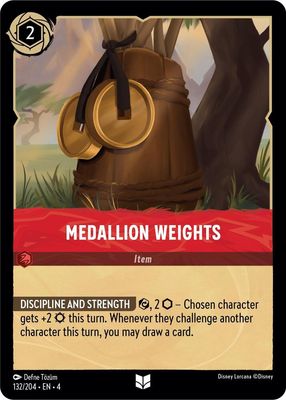 GA Medallion Weights - Ursula&#39;s Return (4) Ursula&#39;s Return
