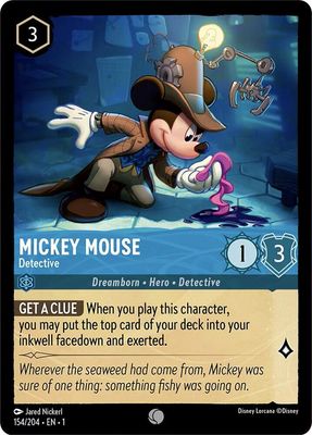 Mickey Mouse - Detective - The First Chapter (1) The First Chapter