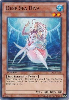 Deep Sea Diva - SDRE-EN010 - Common 1st Edition Structure Deck: Realm of the Sea Emperor 1st Edition Singles