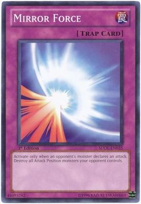 Mirror Force - SDDL-EN035 - Common 1st Edition Structure Deck: Dragunity Legion [SDDL] 1st Edition Singles