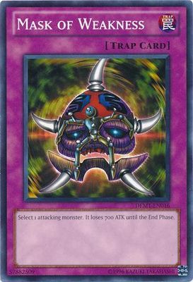 Mask of Weakness - DEM1-EN016 - Common Yu-Gi-Oh! Promos: Other *Espanol*