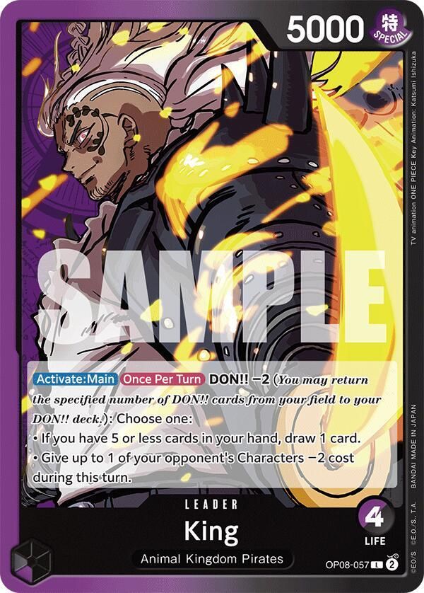 King (057) - Two Legends (OP08) Two Legends