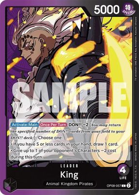 King (057) - Two Legends (OP08) Two Legends