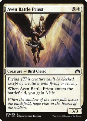 Aven Battle Priest - Magic Origins (ORI) Magic Origins