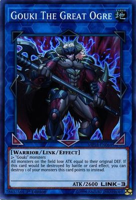 Gouki The Great Ogre - MP18-EN064 - Super Rare 1st Edition 2018 Mega-Tins Singles *Espanol*