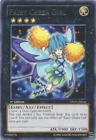 Fairy Cheer Girl - LTGY-EN046 - Rare 1st Edition Lord of the Tachyon Galaxy 1st Edition Singles