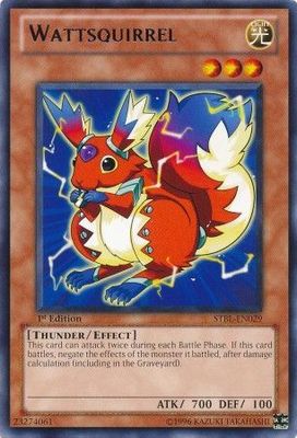 Wattsquirrel - STBL-EN029 - Rare 1st Edition Starstrike Blast 1st Edition Singles