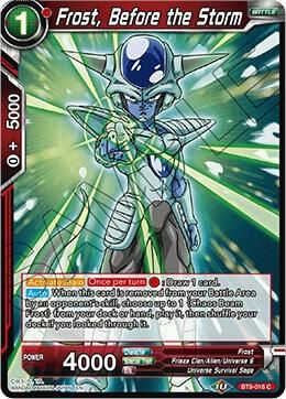 Frost, Before the Storm - Universal Onslaught (DBS-B09) Universal Onslaught