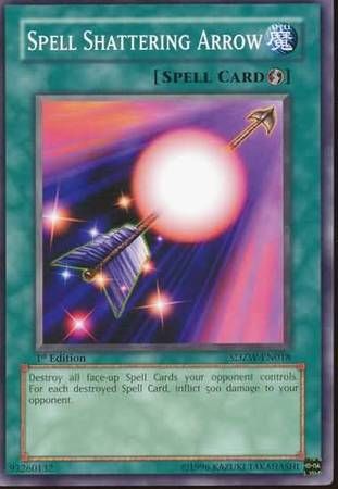 Spell Shattering Arrow - SDZW-EN018 - Common 1st Edition Structure Deck: Zombie World 1st Edition Singles