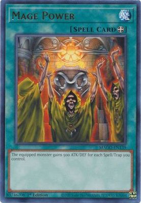Mage Power - MAGO-EN139 - Rare 1st Edition Maximum Gold 1st Edition Singles
