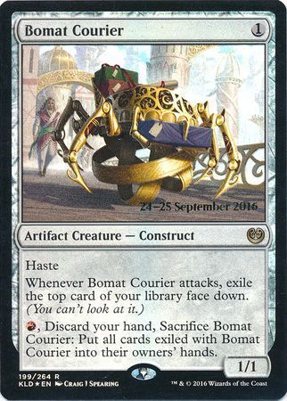 Bomat Courier 199/264 - KLD Pre-Release Foil Promo Magic: The Gathering Promo Cards