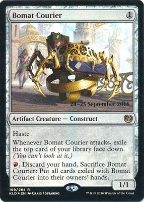 Bomat Courier 199/264 - KLD Pre-Release Foil Promo Magic: The Gathering Promo Cards