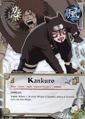 Kankuro - 936 - Common Naruto: Fangs of the Snake