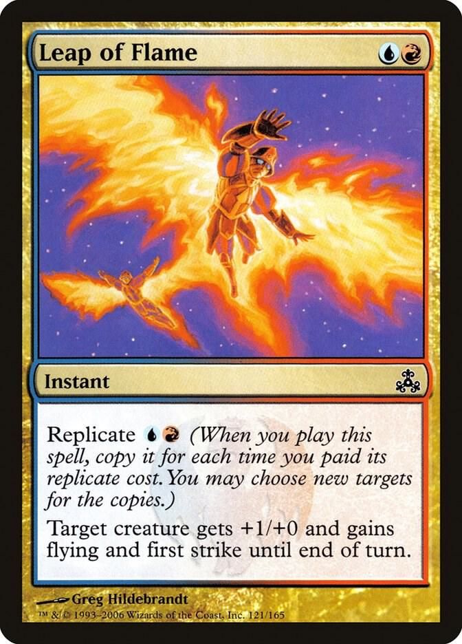 Leap of Flame 121/165 - Guildpact (GPT) Guildpact