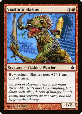 Viashino Slasher - Ravnica: City of Guilds (RAV) Ravnica: City of Guilds