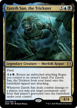 Zareth San, the Trickster 242/280 Zendikar Rising Singles