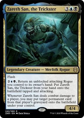 Zareth San, the Trickster 242/280 Zendikar Rising Singles