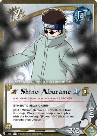 Shino Aburame - N- 1255 - Common Naruto: Weapons of War