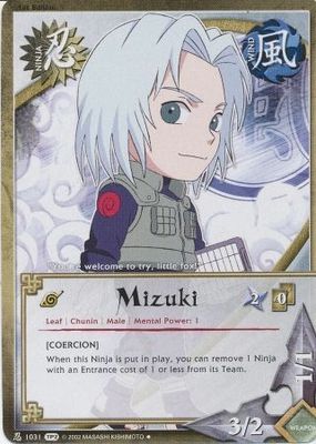 Mizuki [Mizuki]- 1031 - Uncommon Naruto: Tournament (Chibi) Pack 2