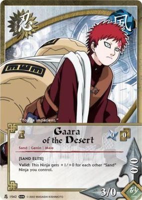 Gaara of the Desert [Sand Elite] - 1542 - Common Naruto: Avenger&#39;s Wrath
