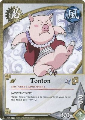 Tonton - N- 1254 - Common Naruto: Weapons of War
