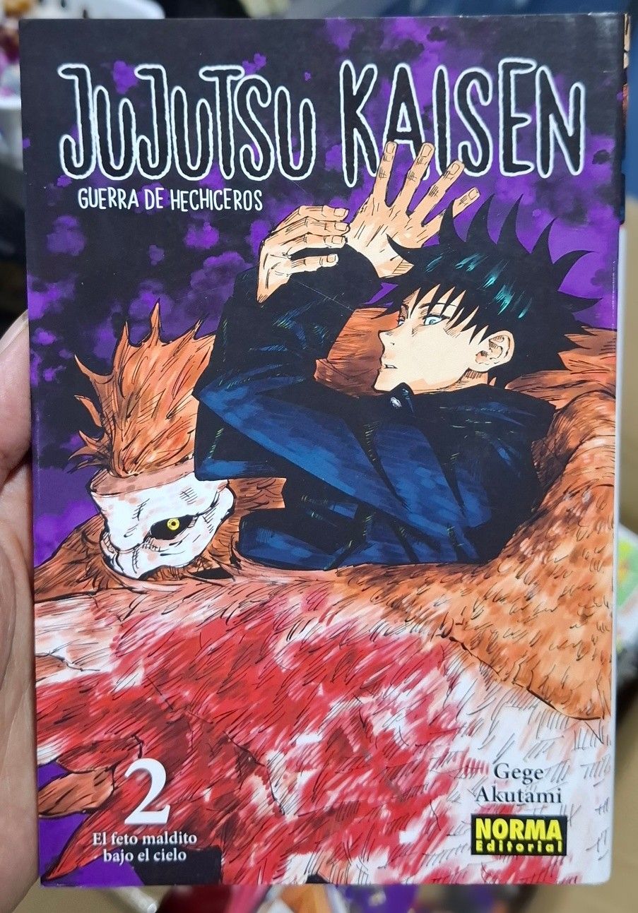 SJ3 Jujutsu Kaisen Manga Volumen 2 Espanol Panini