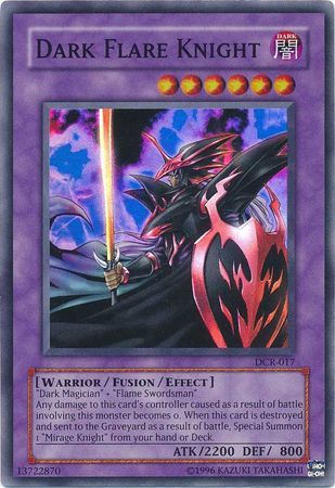 Dark Flare Knight - DCR-017 - Super Rare Unlimited Dark Crisis [DCR] Unlimited Singles