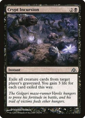 Crypt Incursion - Dragon&#39;s Maze (DGM) Dragon&#39;s Maze