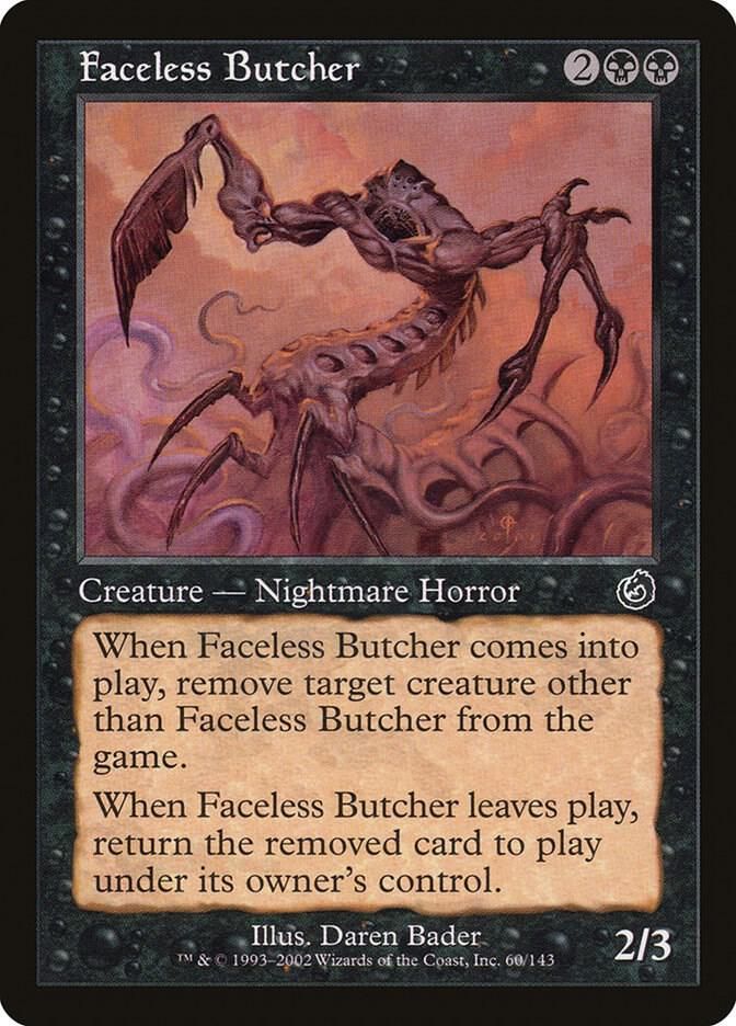 Faceless Butcher 60/143 - Torment (TOR) Torment