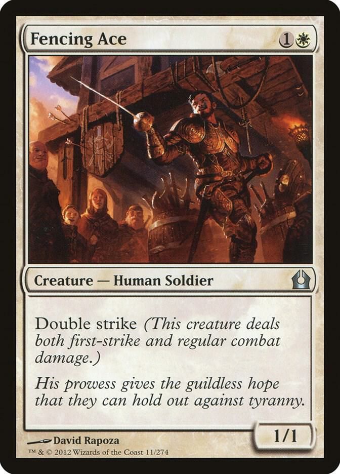 Fencing Ace 11/274 - Return to Ravnica (RTR) Return to Ravnica