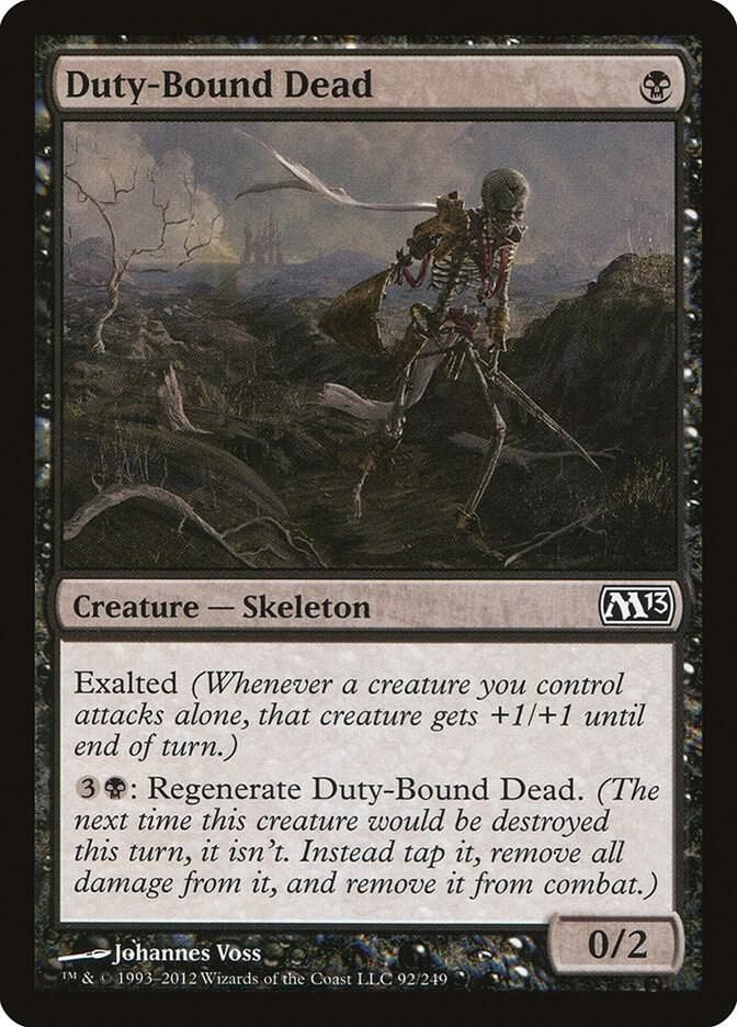 Duty-Bound Dead 92/249 - Magic 2013 (M13)
