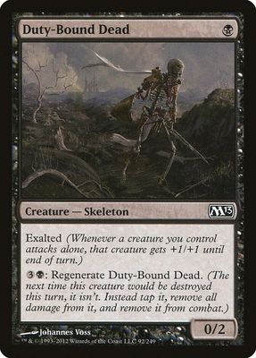 Duty-Bound Dead 92/249 - Magic 2013 (M13)